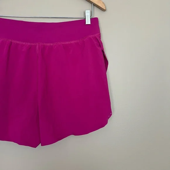 {Lululemon} Fast and Free Reflective High-Rise Classic-Fit Short 3" in Magenta - Picture 6 of 11